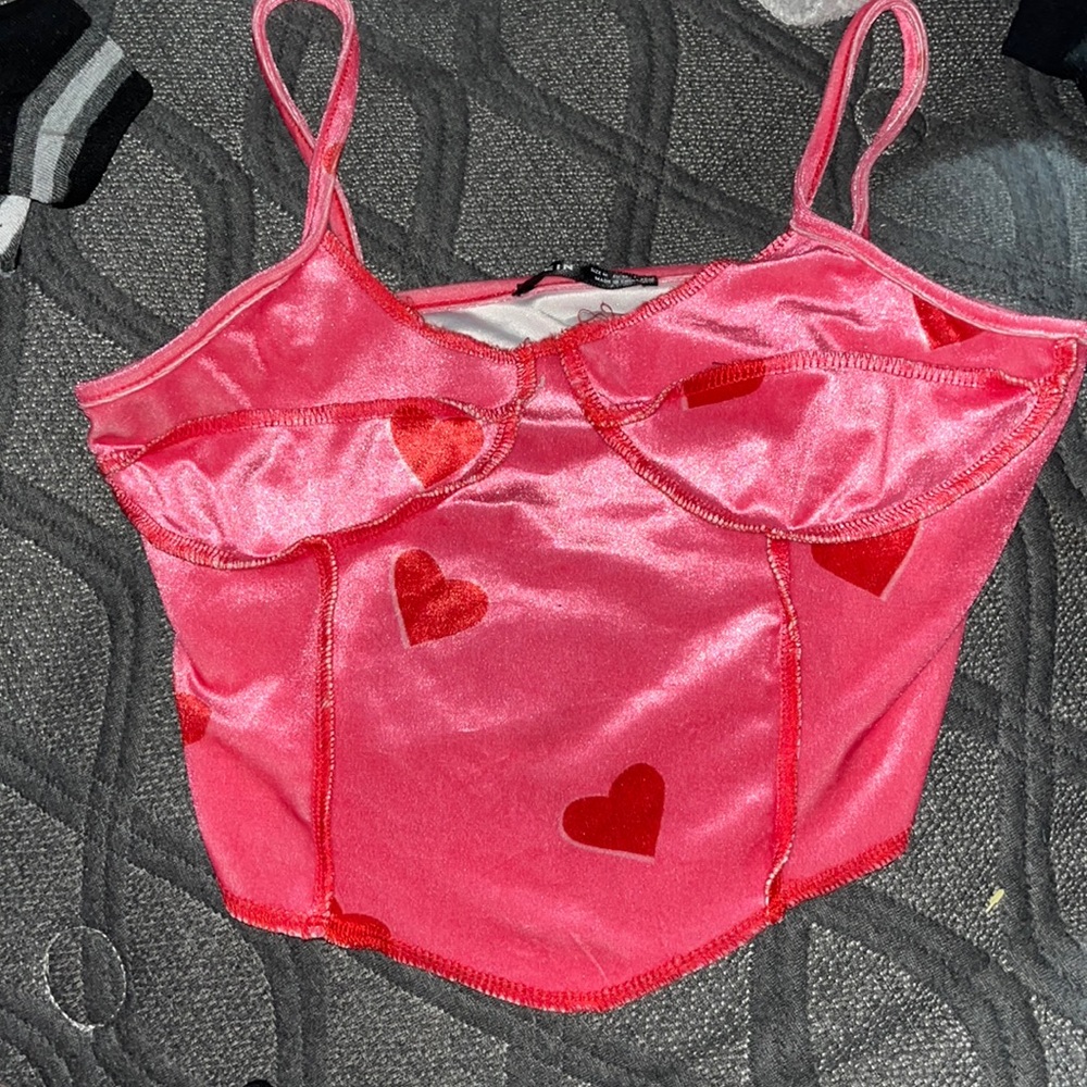Shein, Size Medium, Pink and Red. Corset skeleton.